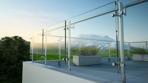 Nhôm Kính An Phát, Lan can kính cường lực
