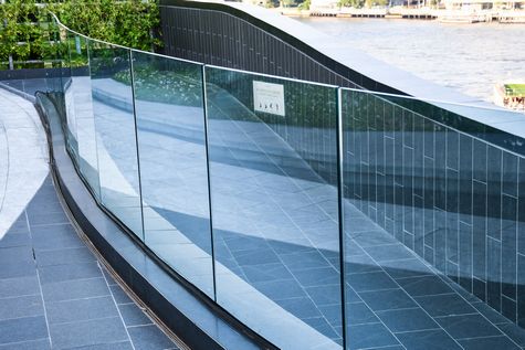 Cửa Cuốn , Cửa Nhôm XingFa Gia Lai, Lan can kính cường lực