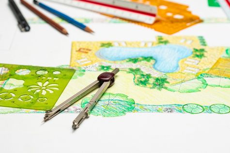 Công ty Cổ phần tư vấn thiết kế và đầu tư xây dựng Hoàng Kiến, Thiết kế cảnh quan sân vườn