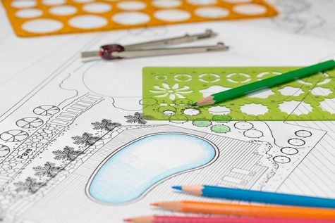 Sua Nha Nhanh Chong, Thiết kế cảnh quan sân vườn