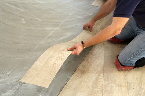 CÔNG TY TNHH THIẾT KẾ ĐẦU TƯ XÂY DỰNG MINH TRÍ, Thi công sàn Vinyl