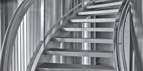 Thi Công Cầu Thang Đẹp, Cầu thang inox