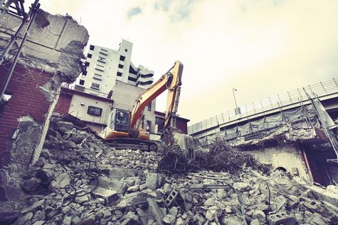 Công ty TNHH dịch vụ thiết kế và thi công nội ngoại thất Alspace, Phá dỡ