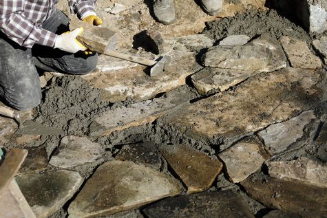 Công ty Cảnh quan sân vườn 24h, Lát đá sân vườn,vỉa hè