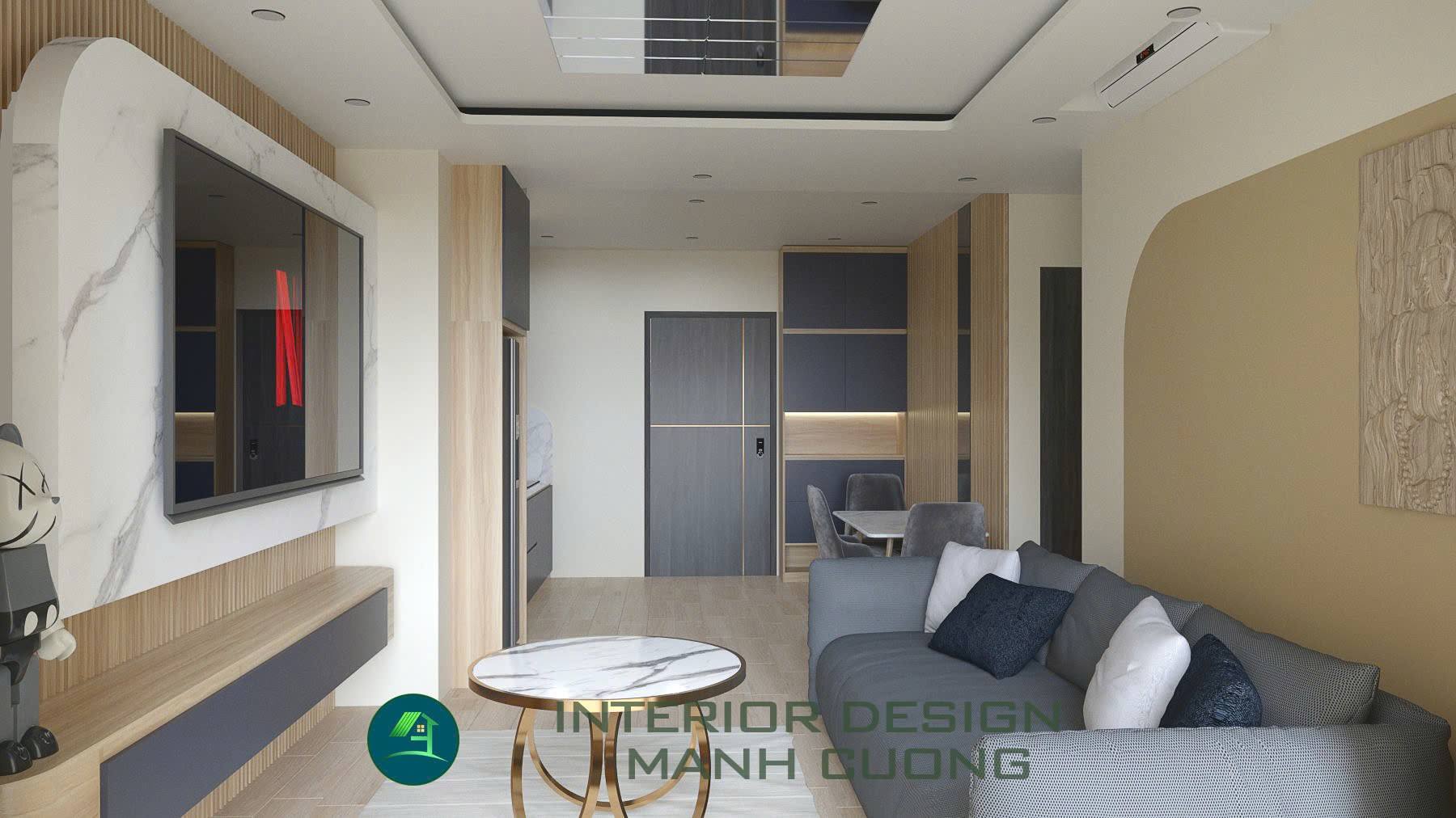 Thiết kế nội thất phòng khách