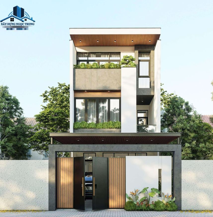 Thi công xây dựng nhà phố 