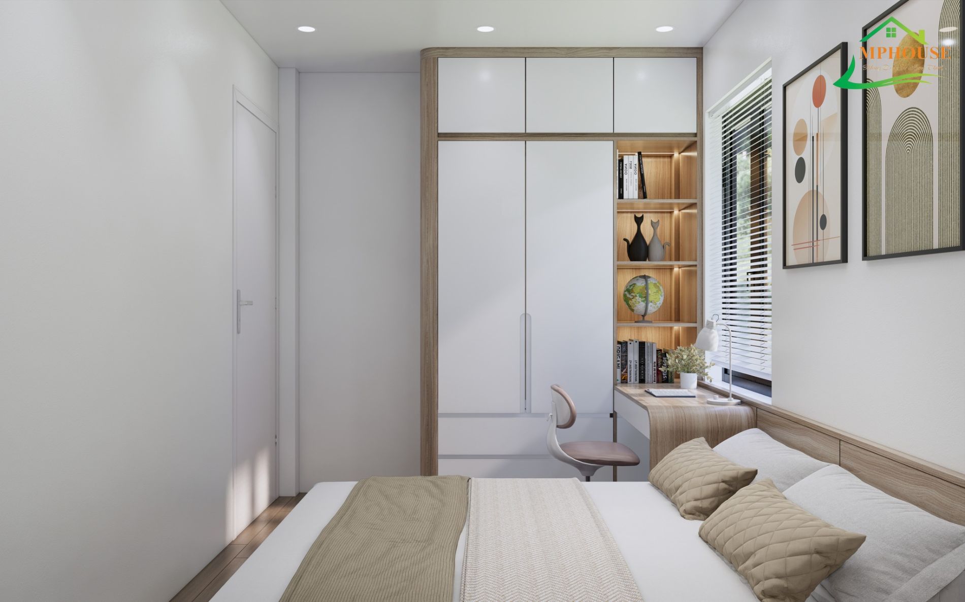 Thiết kế nội thất phòng ngủ 