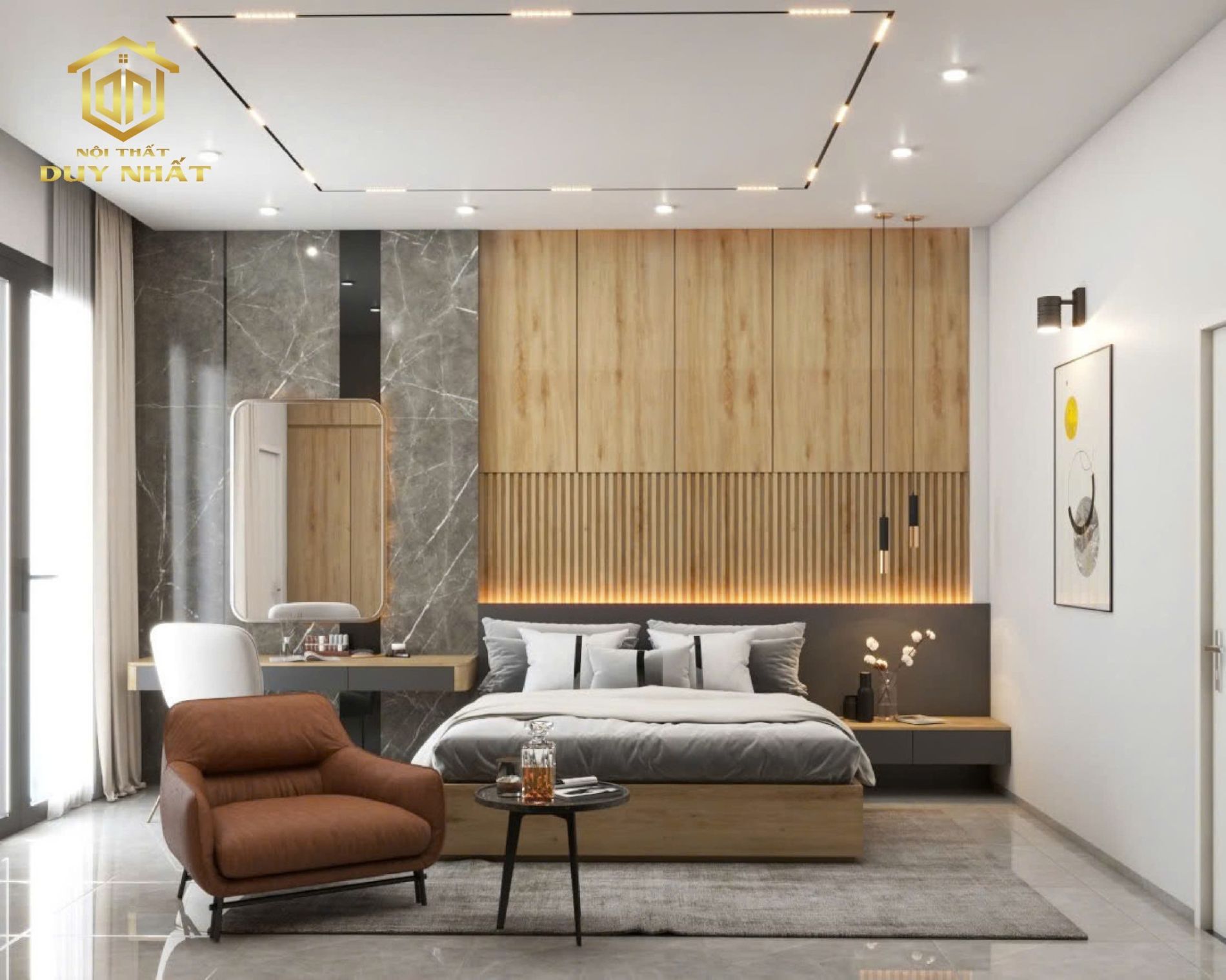 Thi công nội thất phòng ngủ 