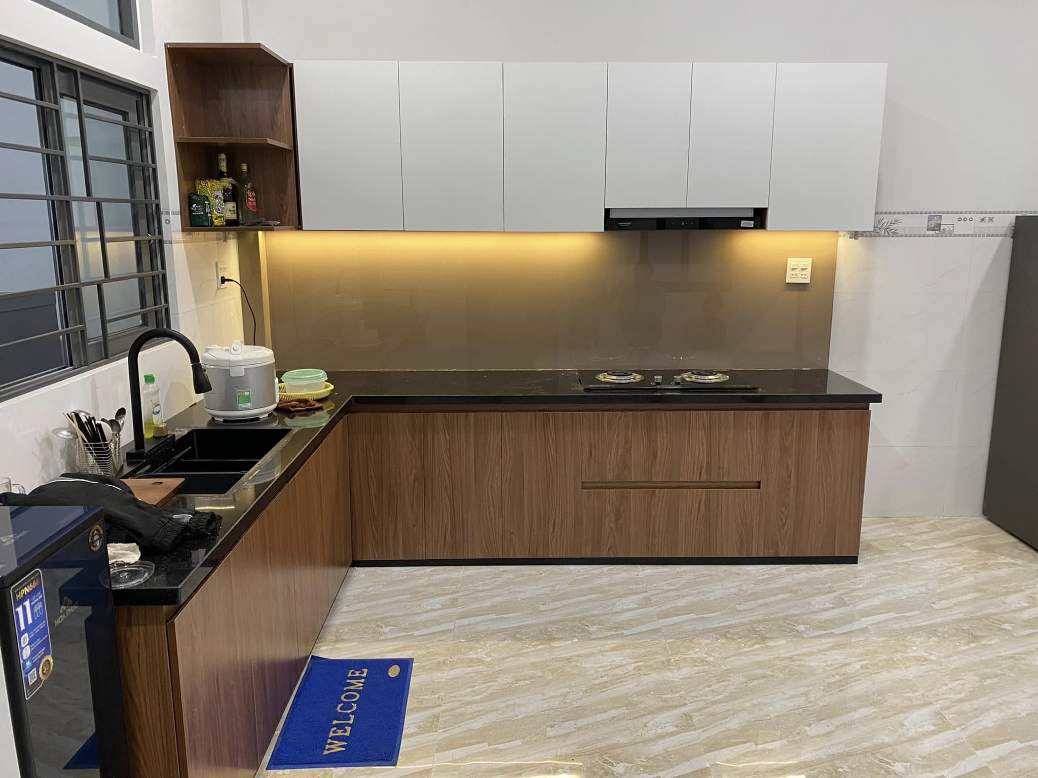 Thi công thiết kế tủ bếp 
