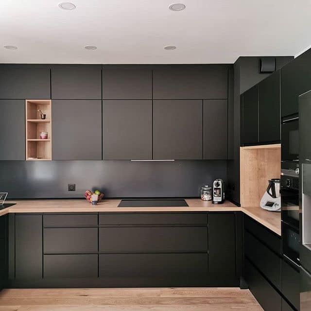 Thi công hoàn thiện tủ bếp hiện đại