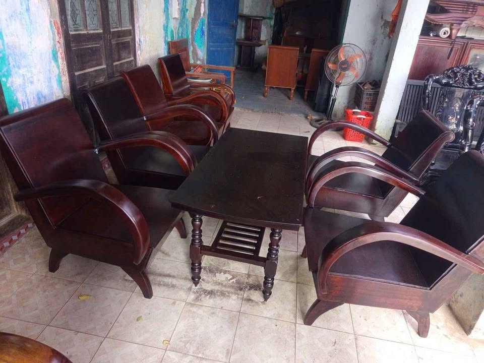 Bộ bàn ghế gỗ