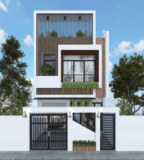 Thi công xây nhà hiện đại