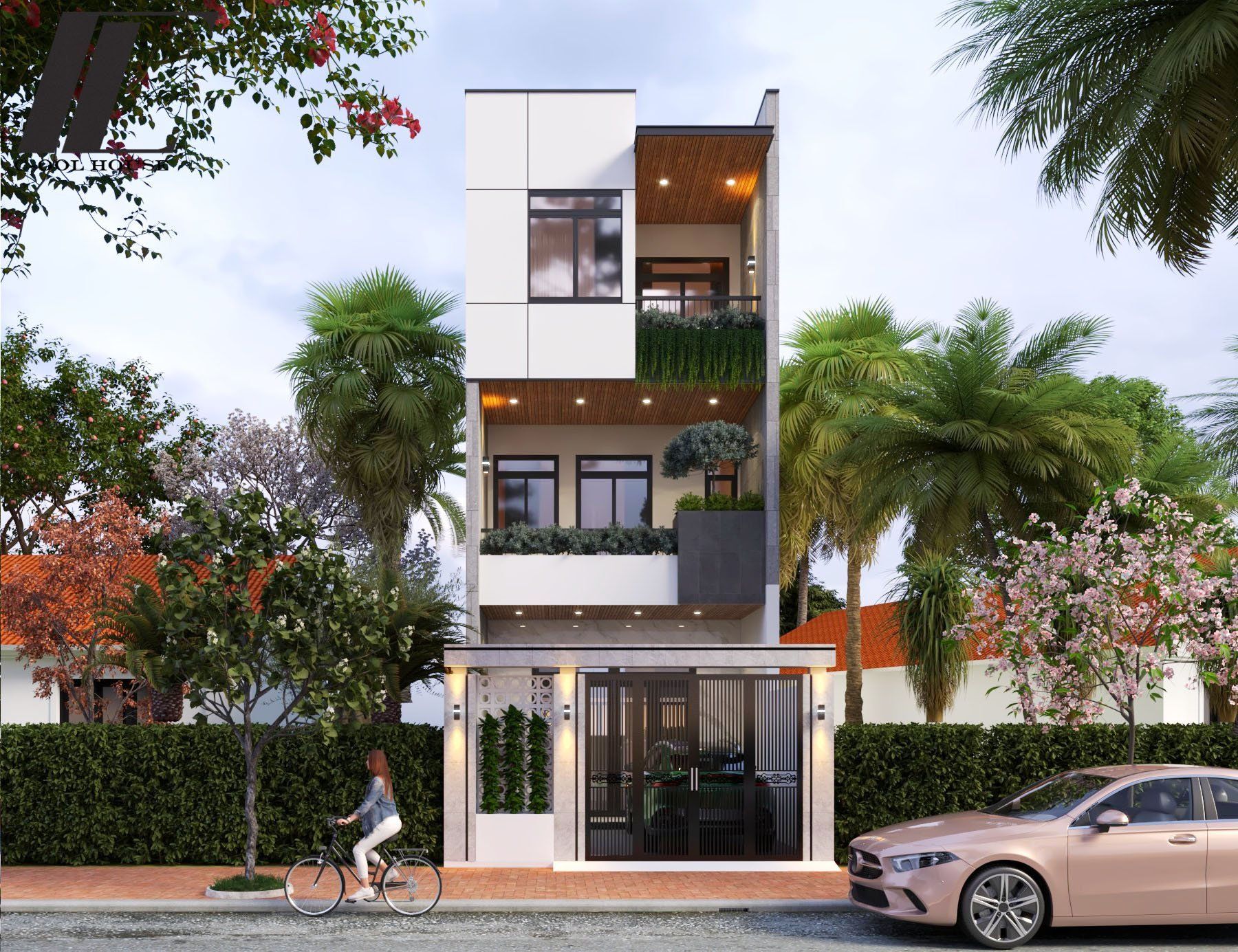 Thi công xây dựng nhà phố 