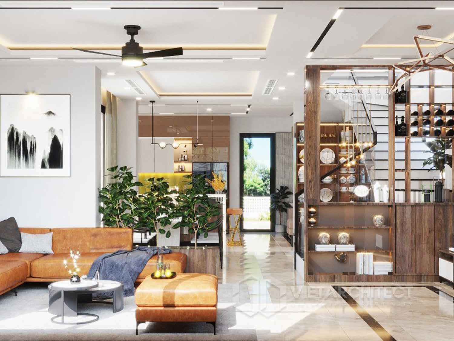 Thiết kế nội thất biệt thự