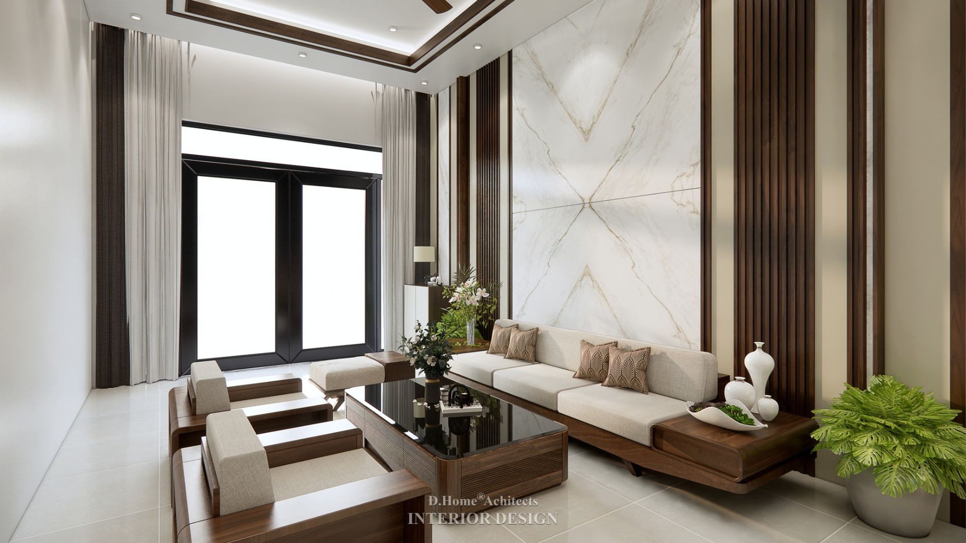 Thiết kế nội thất phòng khách