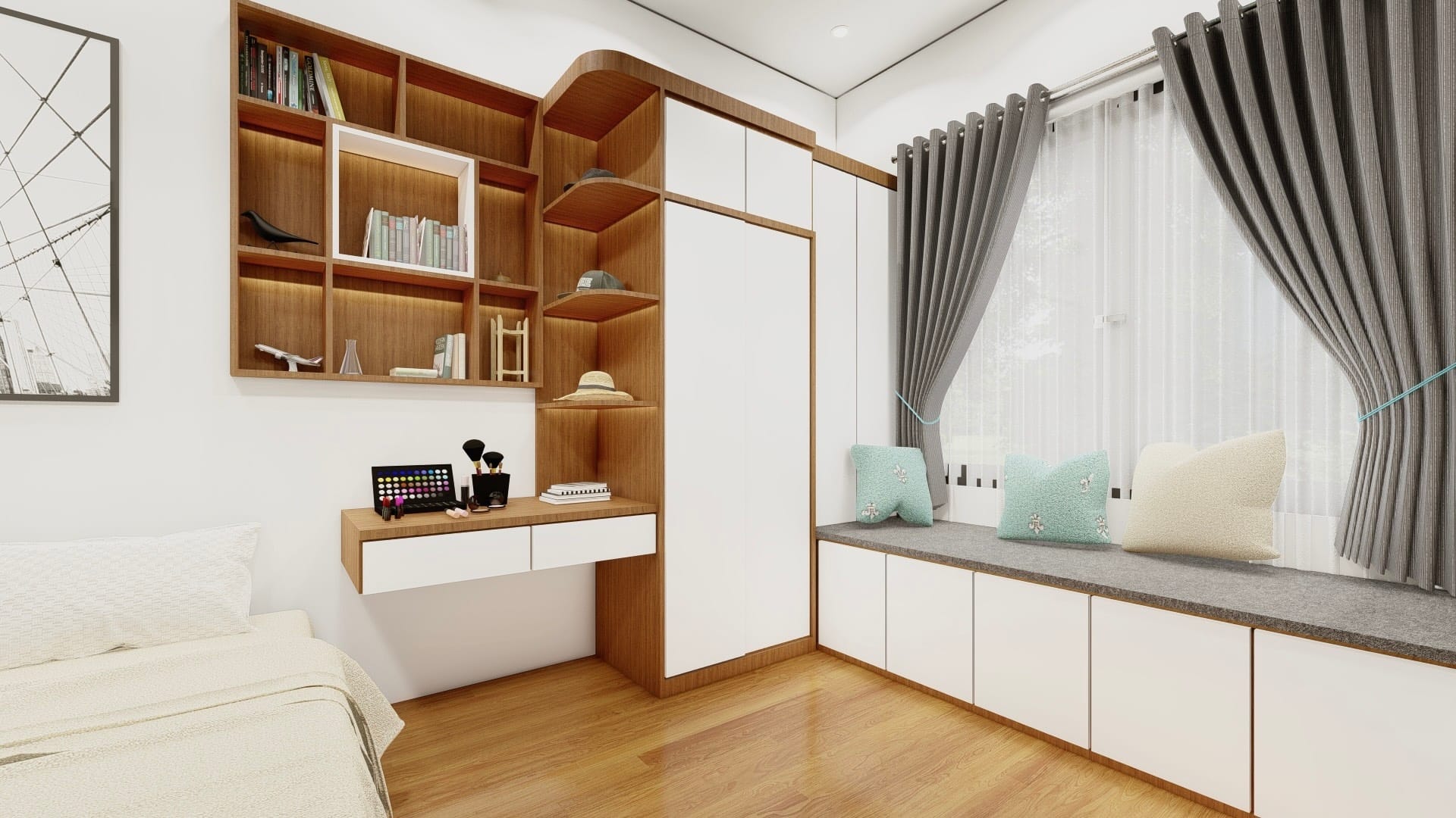 Thiết kế nội thất phòng ngủ 