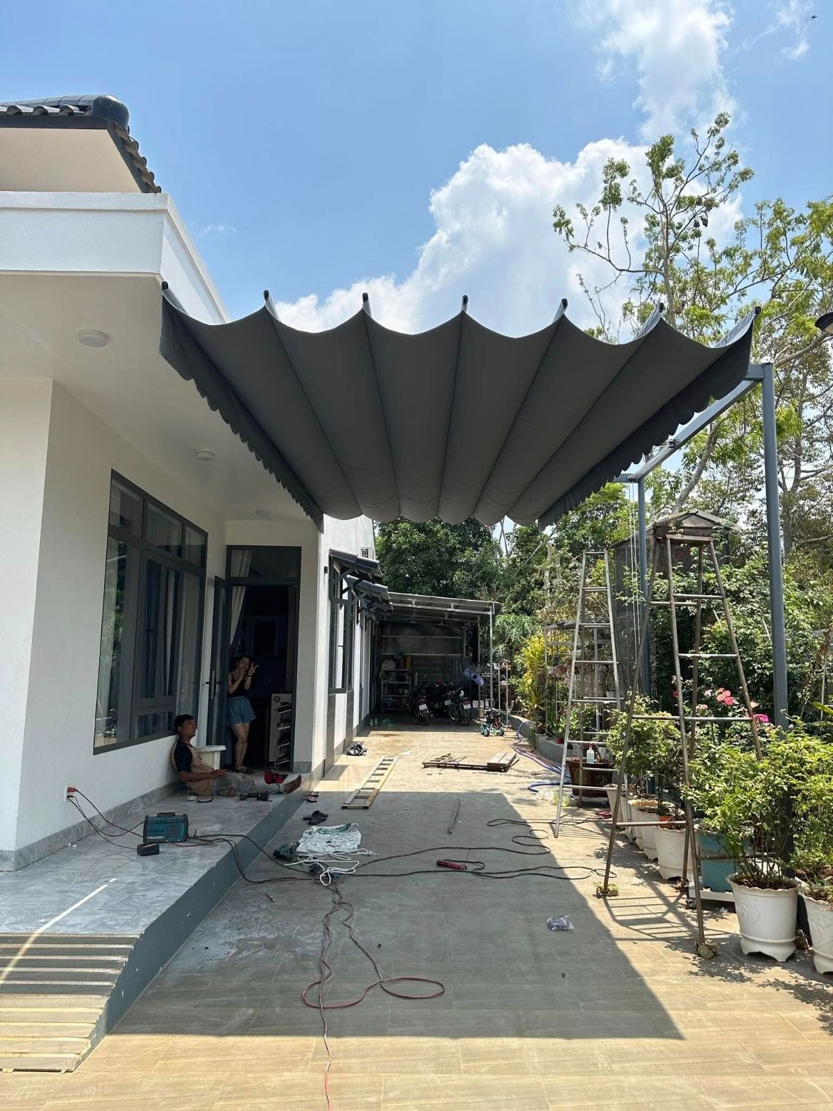 Mái xếp di động