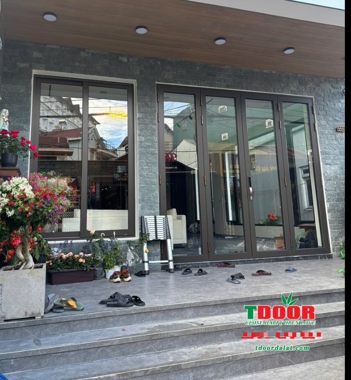 Hoàn thiện cửa nhôm xingfa 