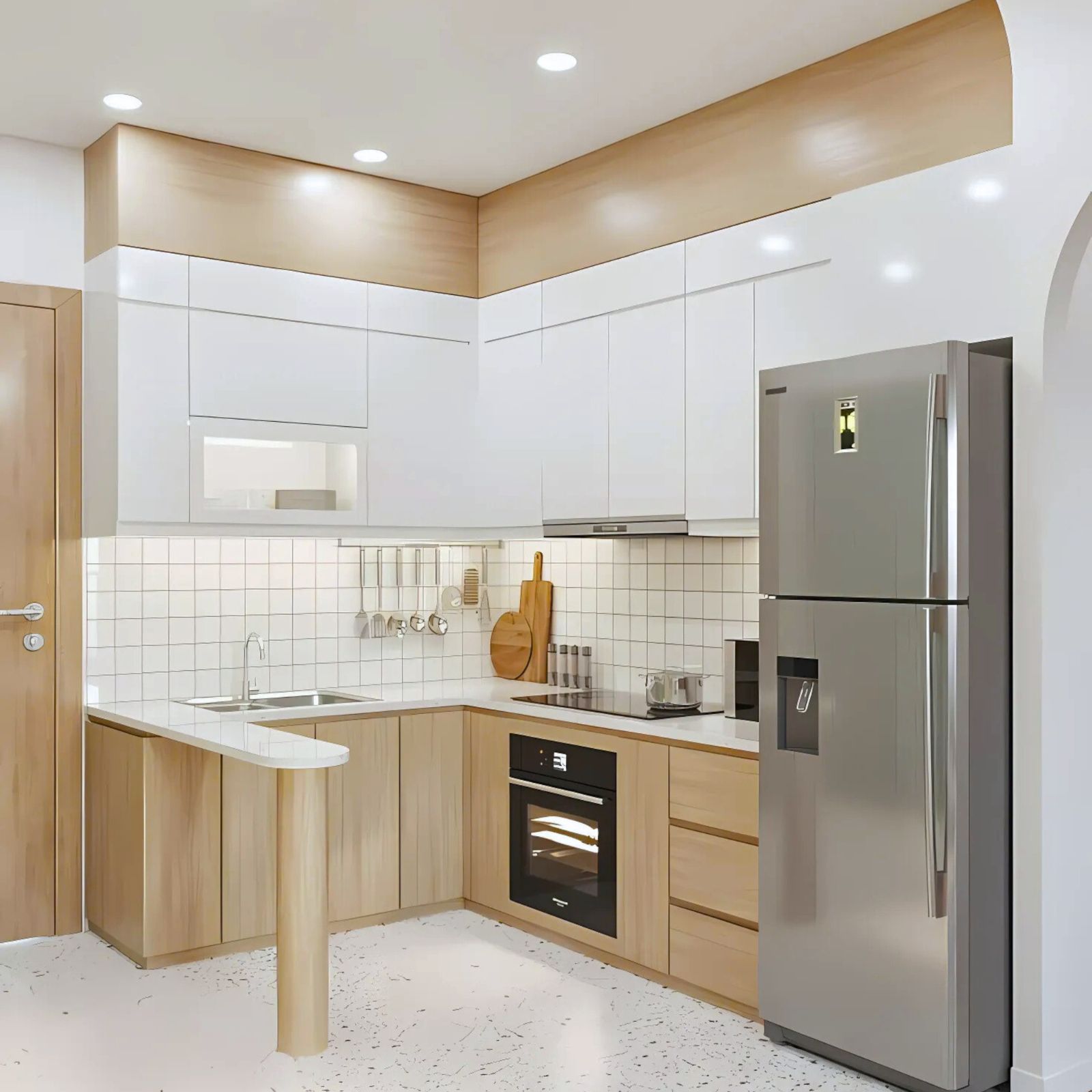 Thiết kế nội thất phòng bếp 