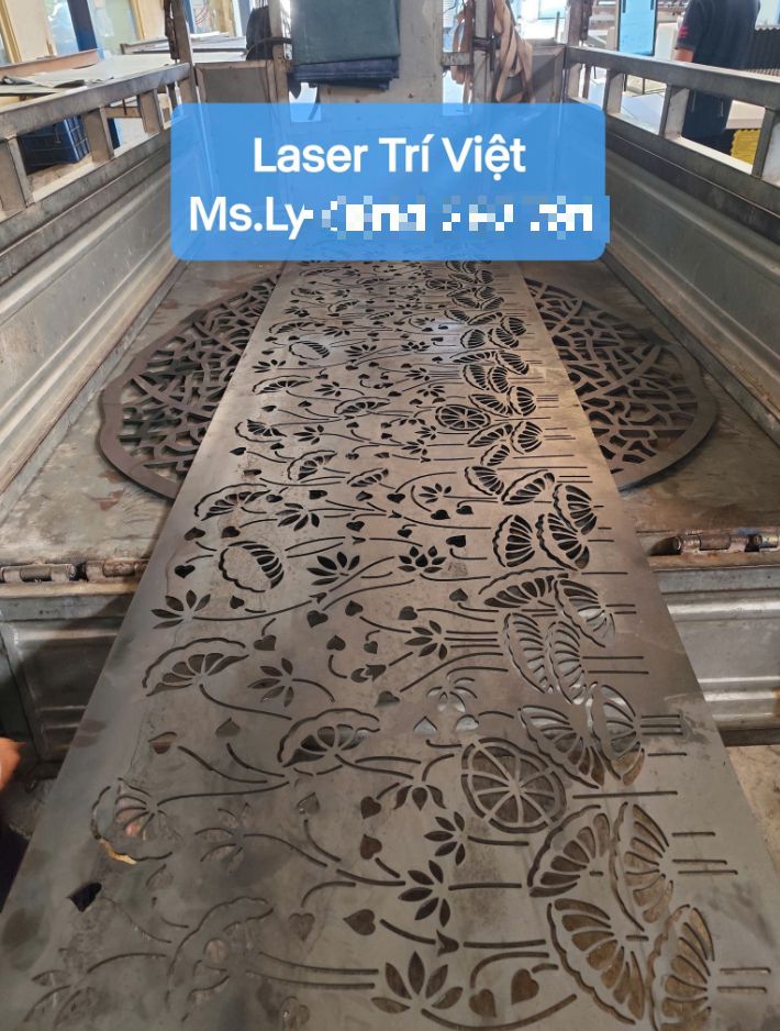 Thi công cắt CNC kim loại 