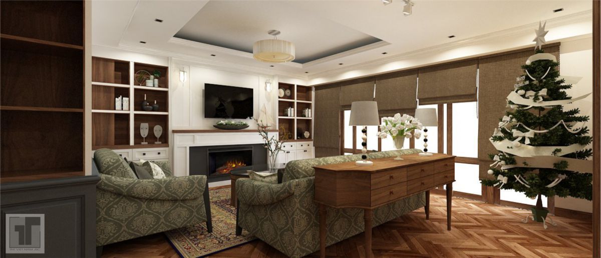 Thiết kế thi công Villa Long Biên