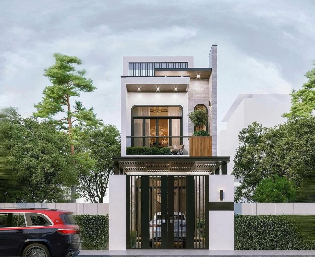 Thi công xây dựng nhà phố 