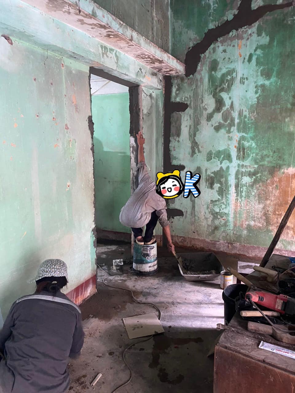 Thi công sửa nhà 