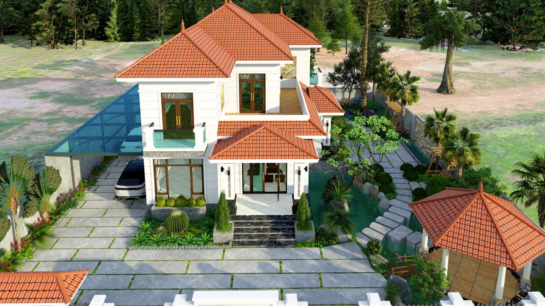 Thi công xây dựng nhà hiện đại