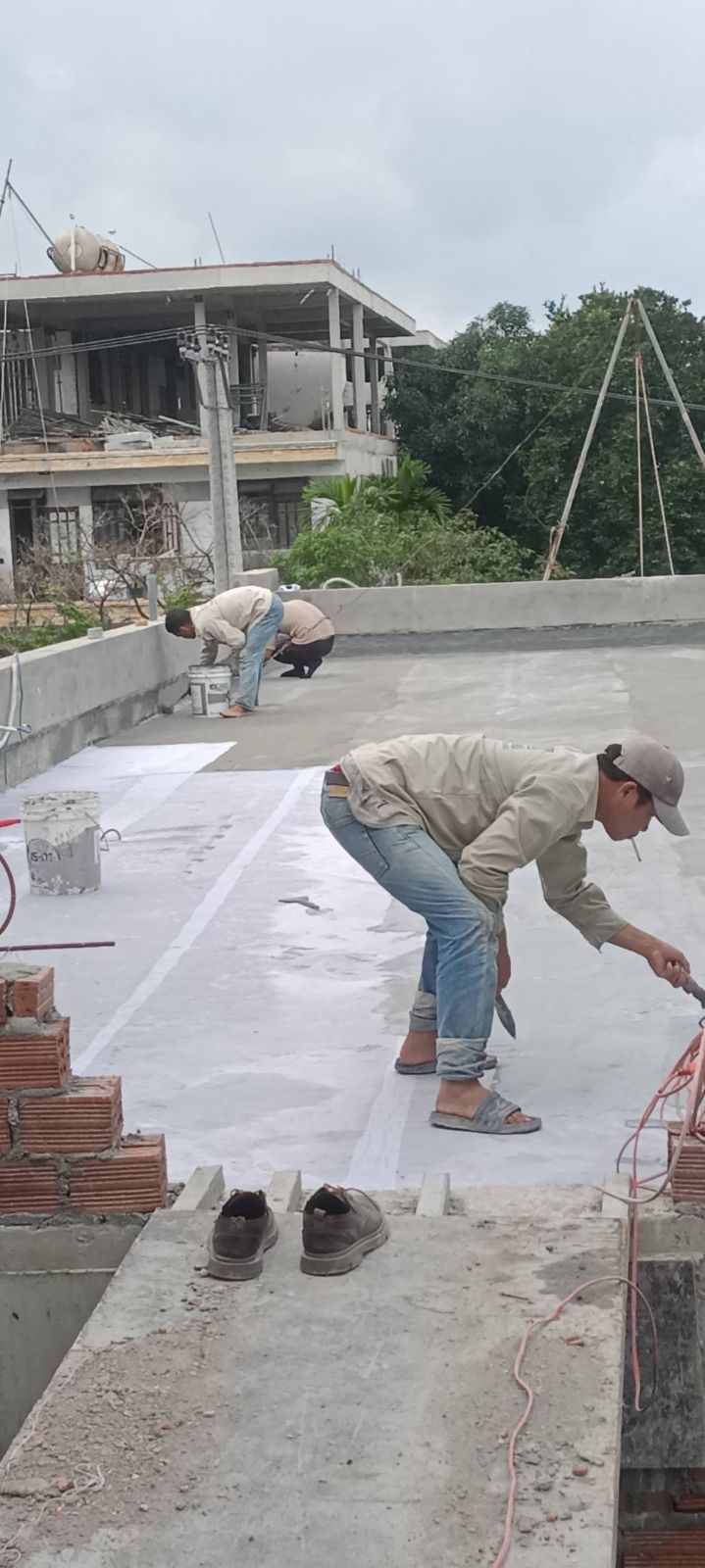 Thi công chống thấm 