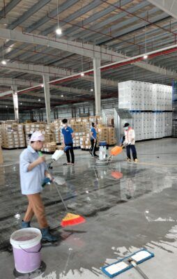 Vệ sinh nhà xưởng