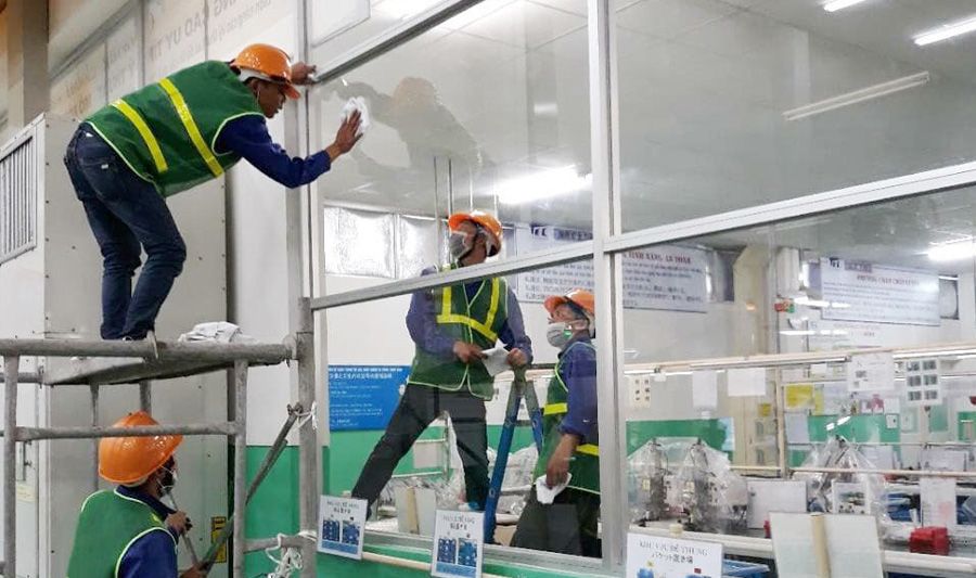Vệ sinh nhà xưởng MTC