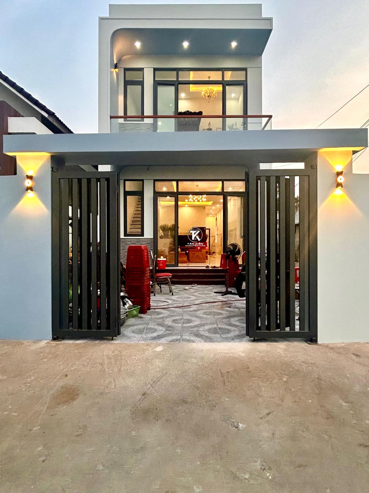Thi công xây dựng nhà hiện đại