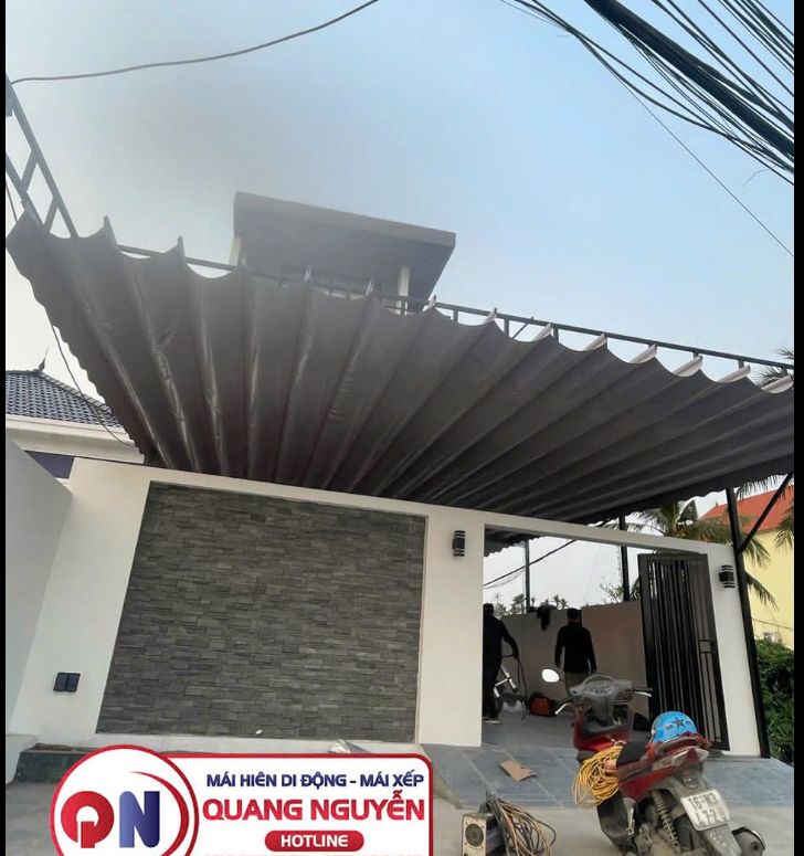 Lắp đặt mái hiên 
