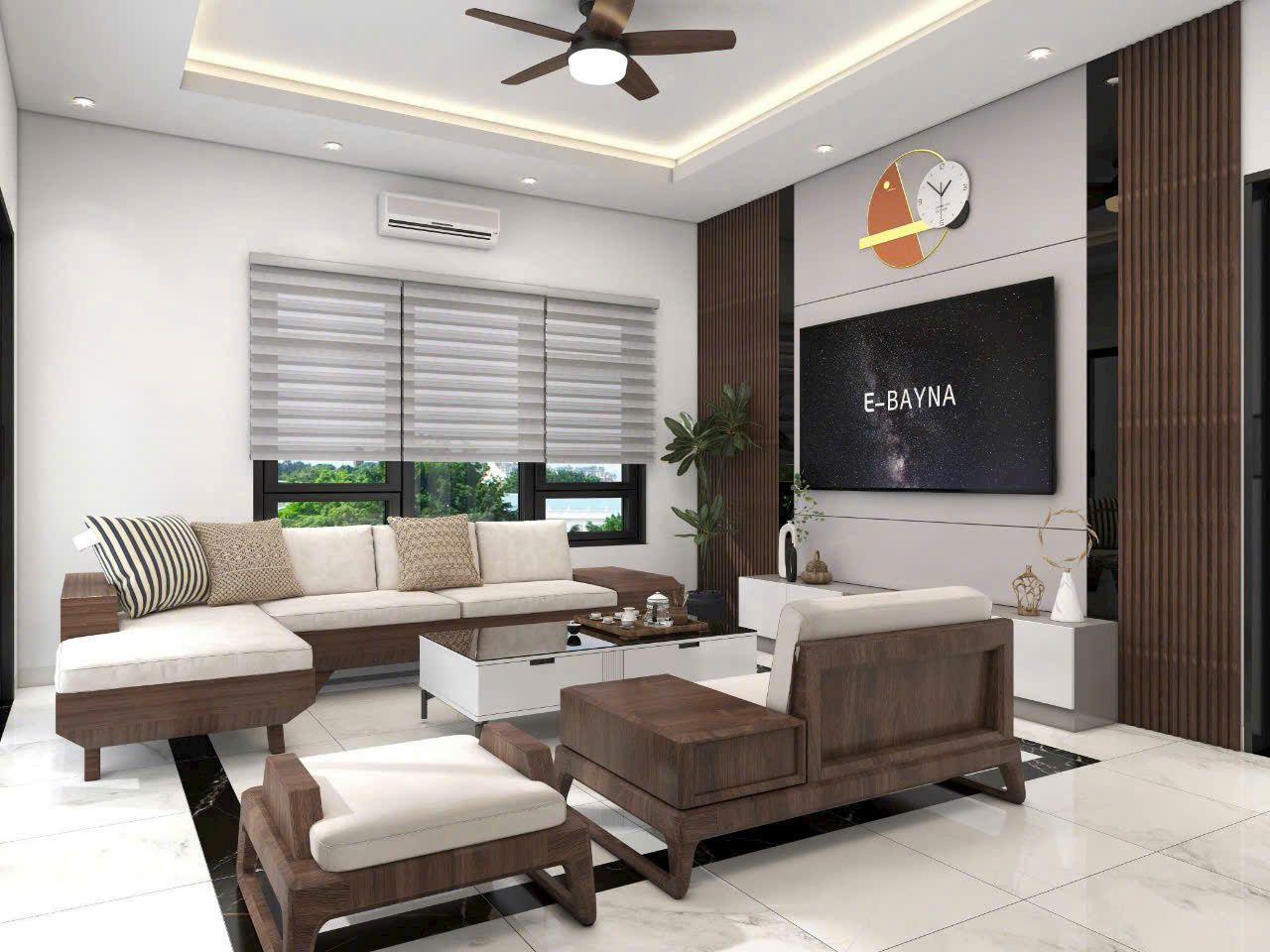 Thiết kế nội thất phòng khách