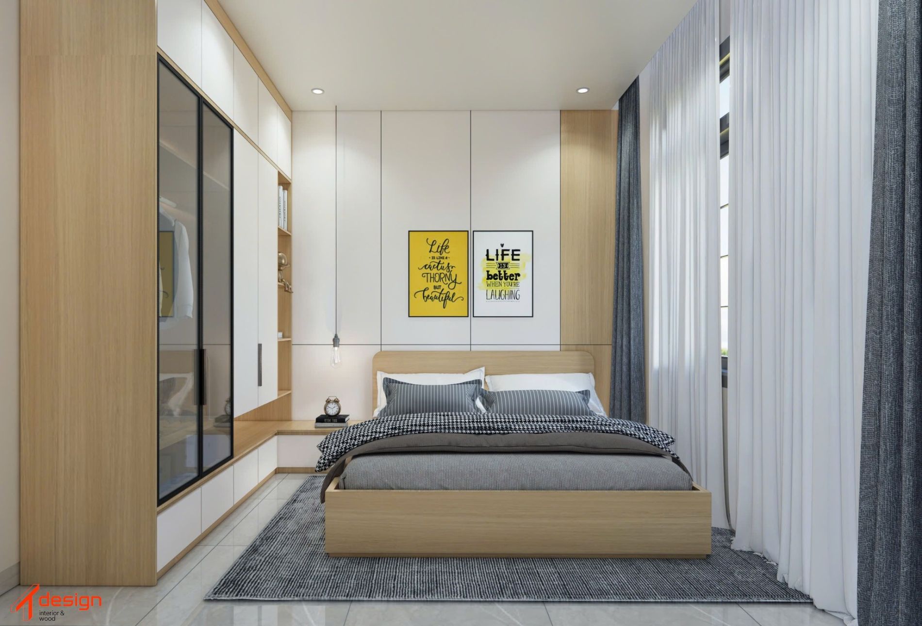 Thiết kế nội thất phòng ngủ 