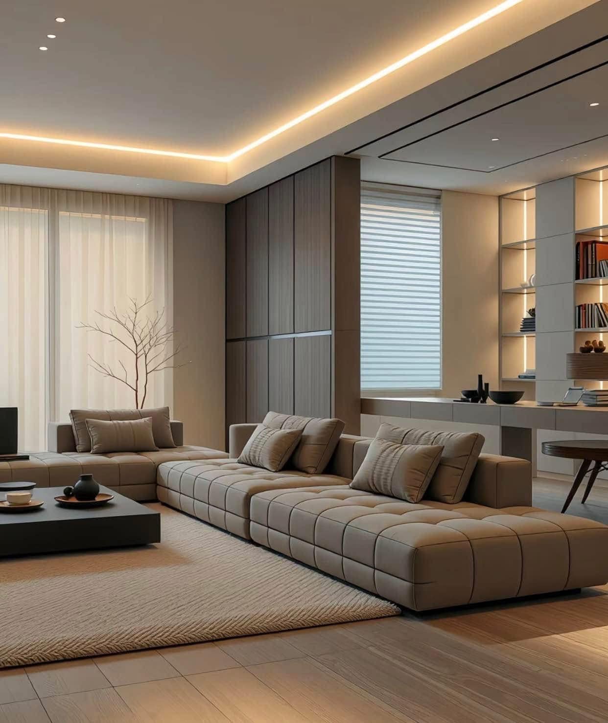 Thiết kế nội thất căn hộ sang trọng 