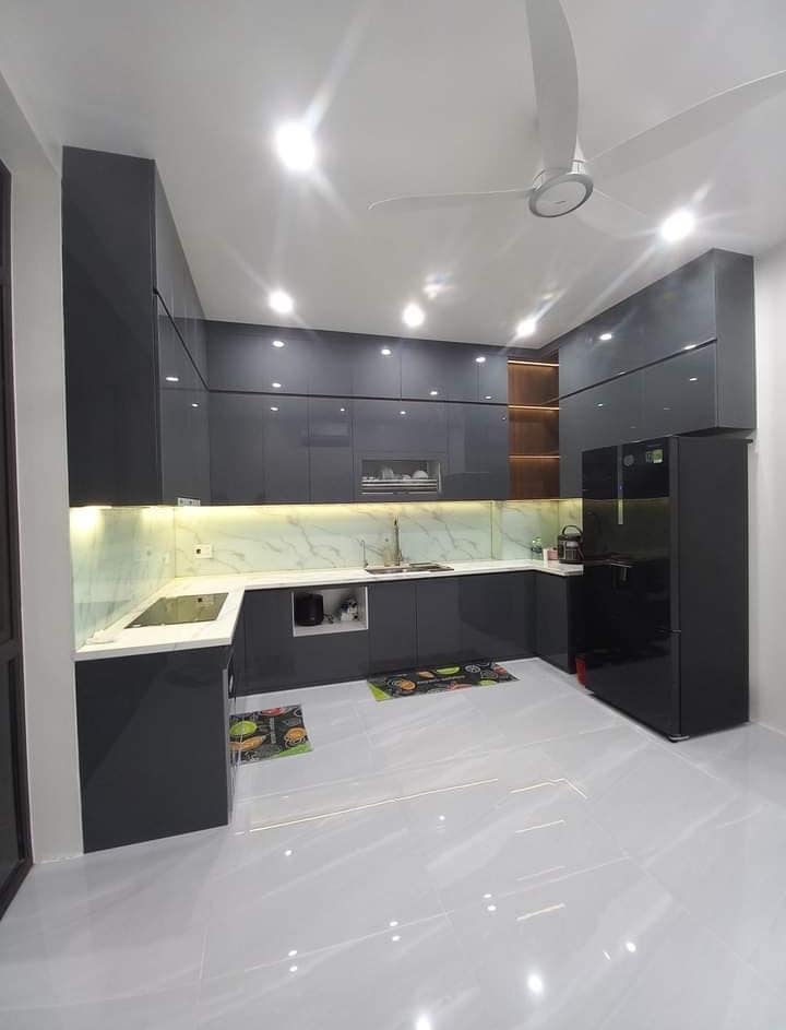 Thi công tủ bếp 