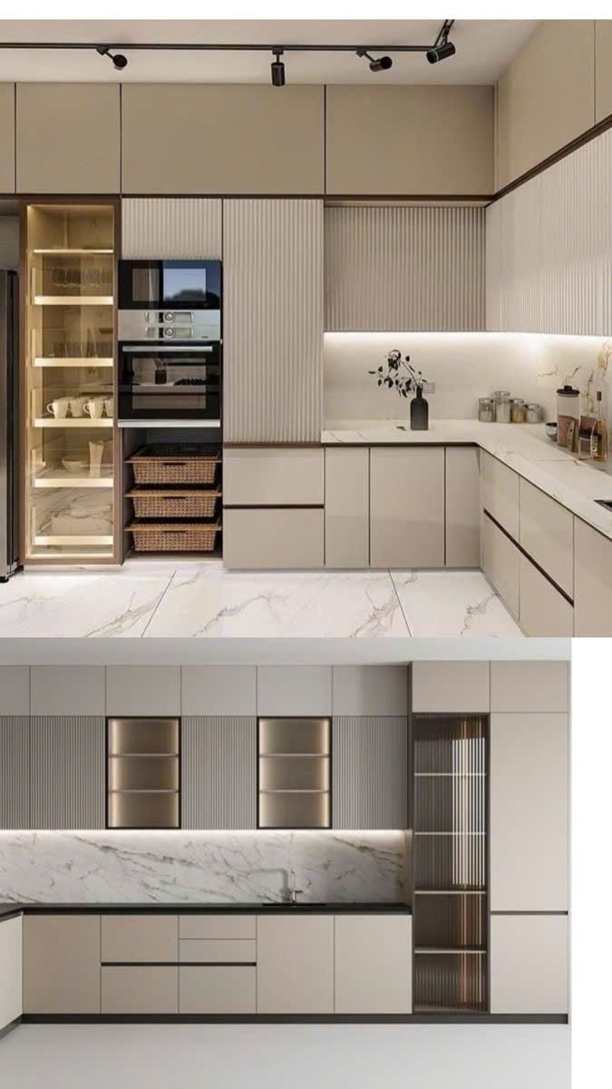 Thiết kế nội thất tủ bếp 