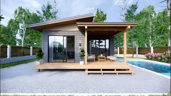 Hoàn thiện nhà lắp ghép 