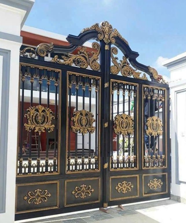Thi công cổng sắt 