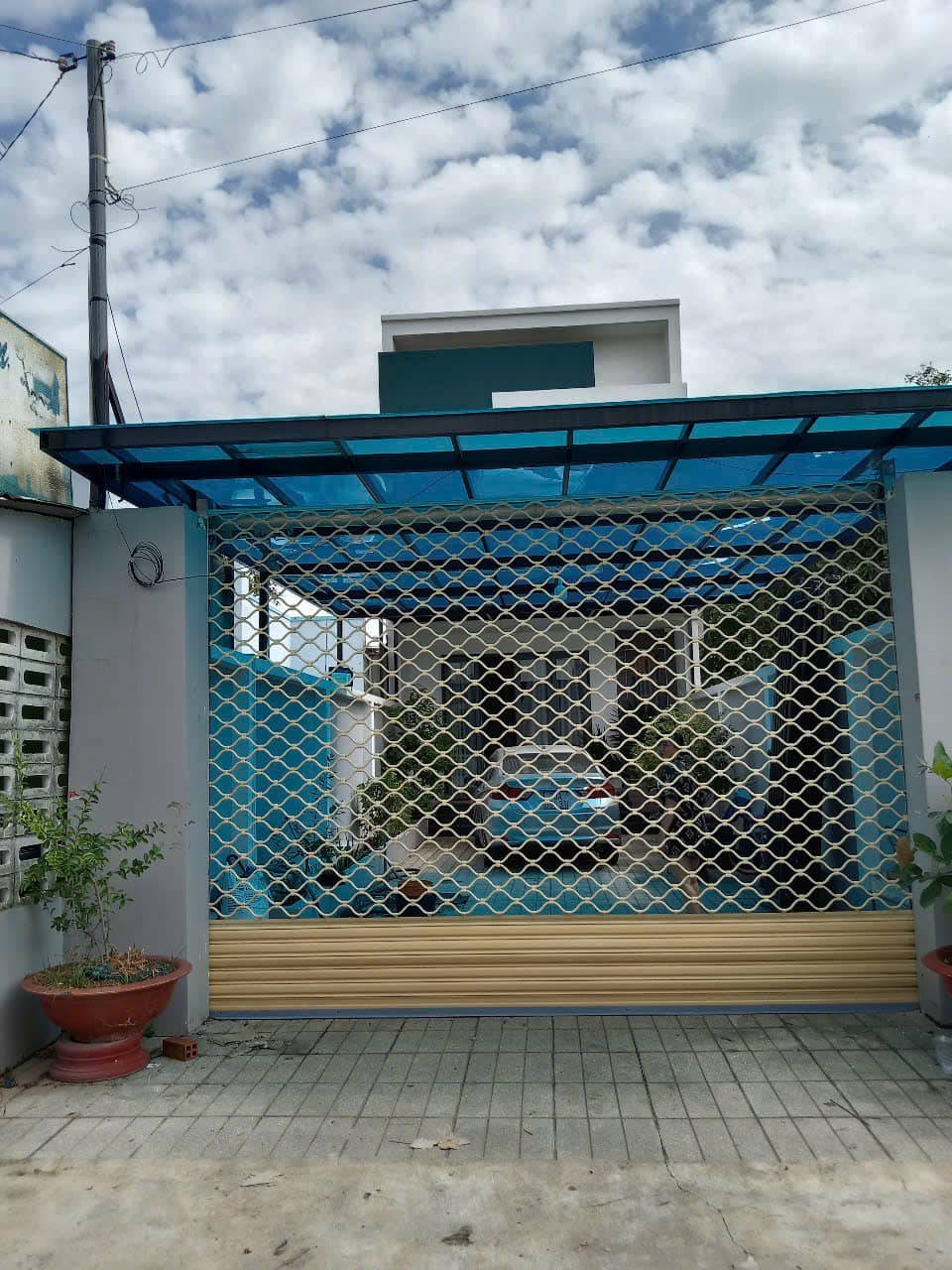 Hoàn thiện cửa cuốn cho gia đình