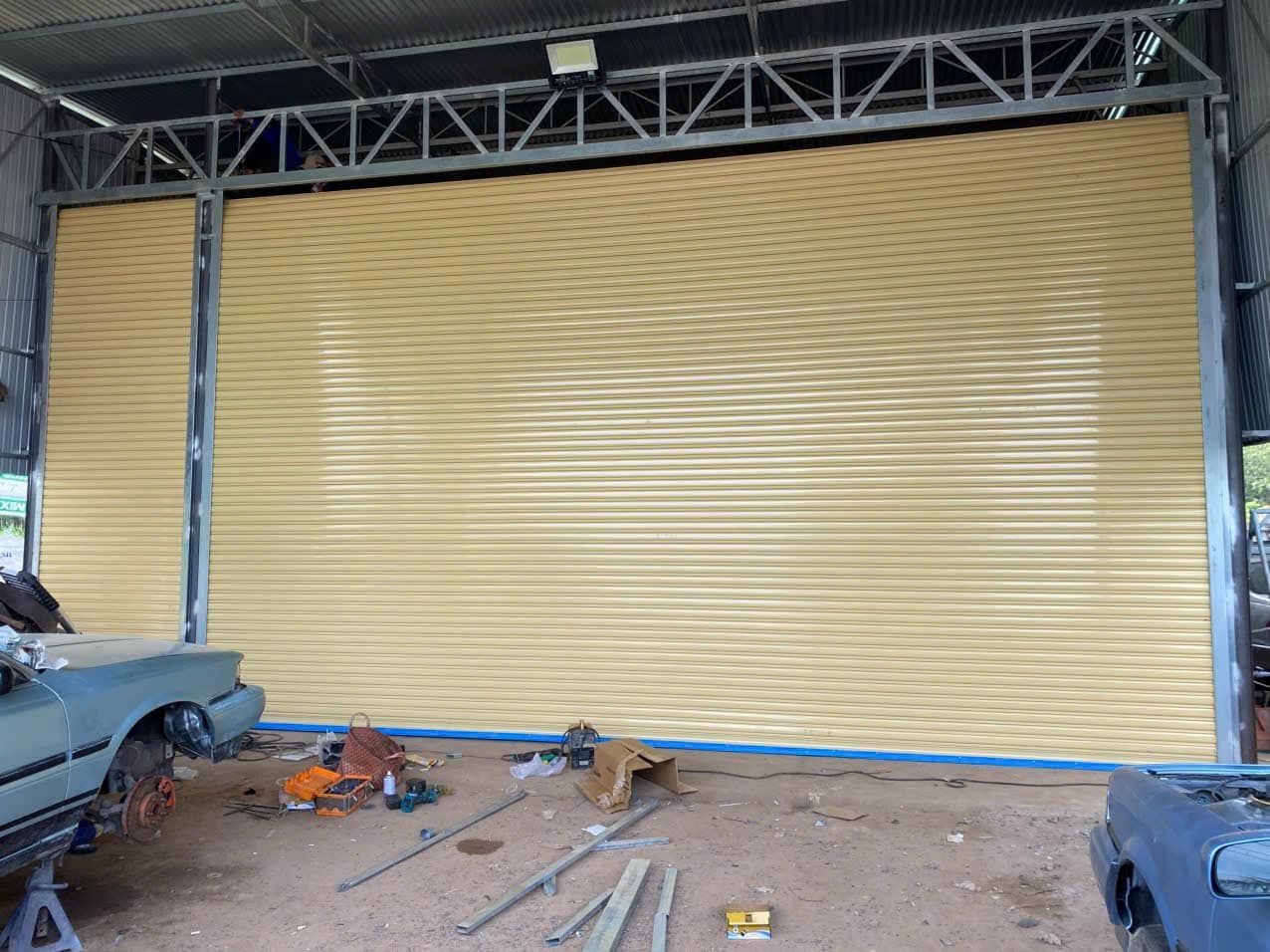 Thi công lắp đặt cửa cuốn 