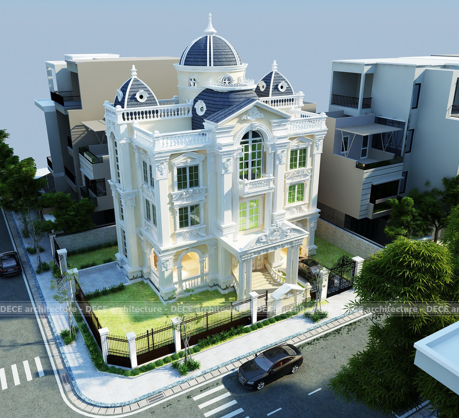 Thiết kế kiến trúc biệt thự