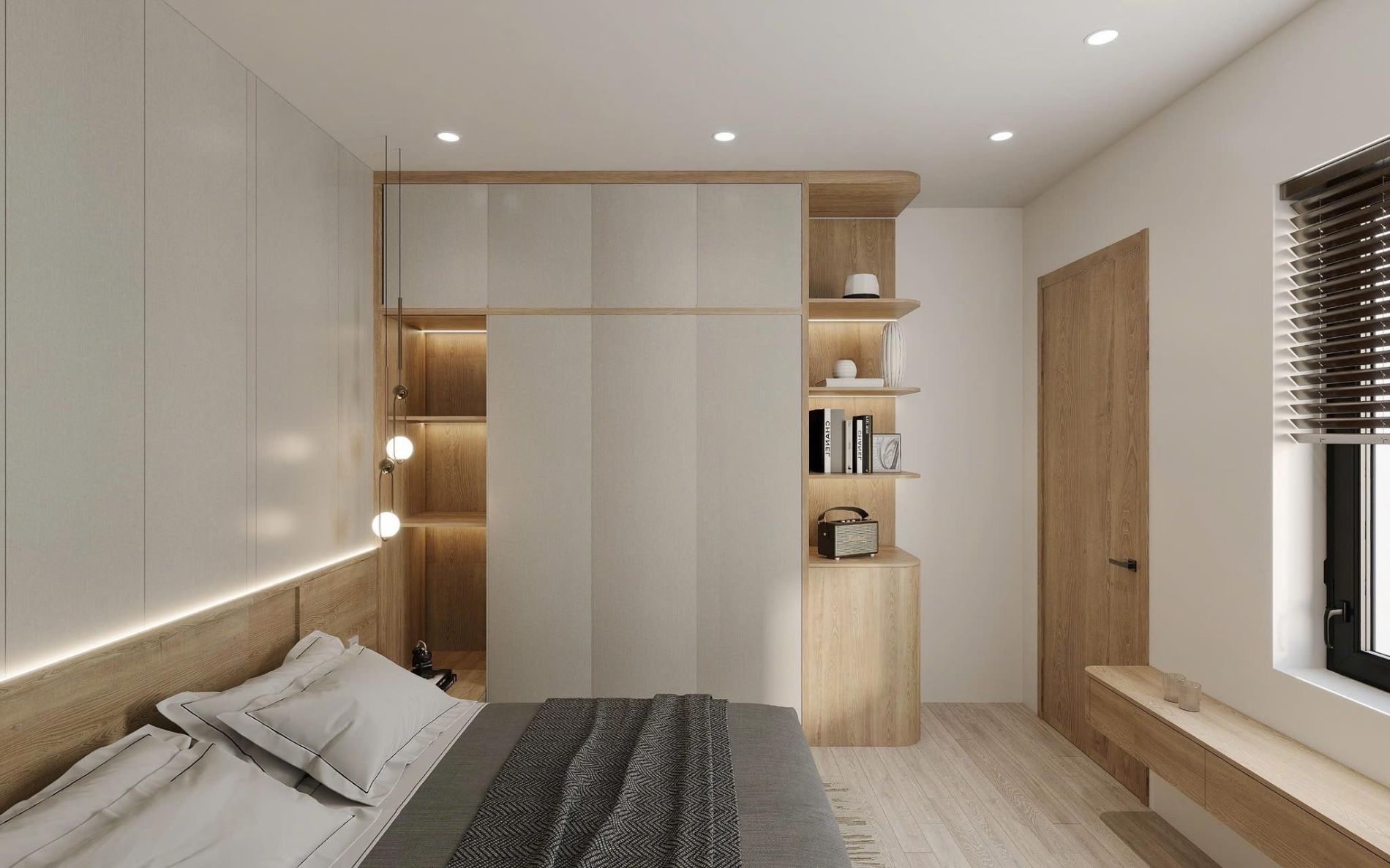 Thiết kế nội thất phòng ngủ 