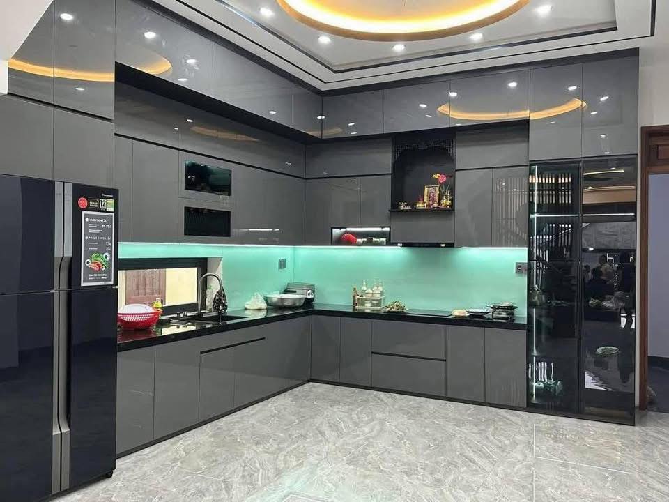 Thi công tủ bếp 