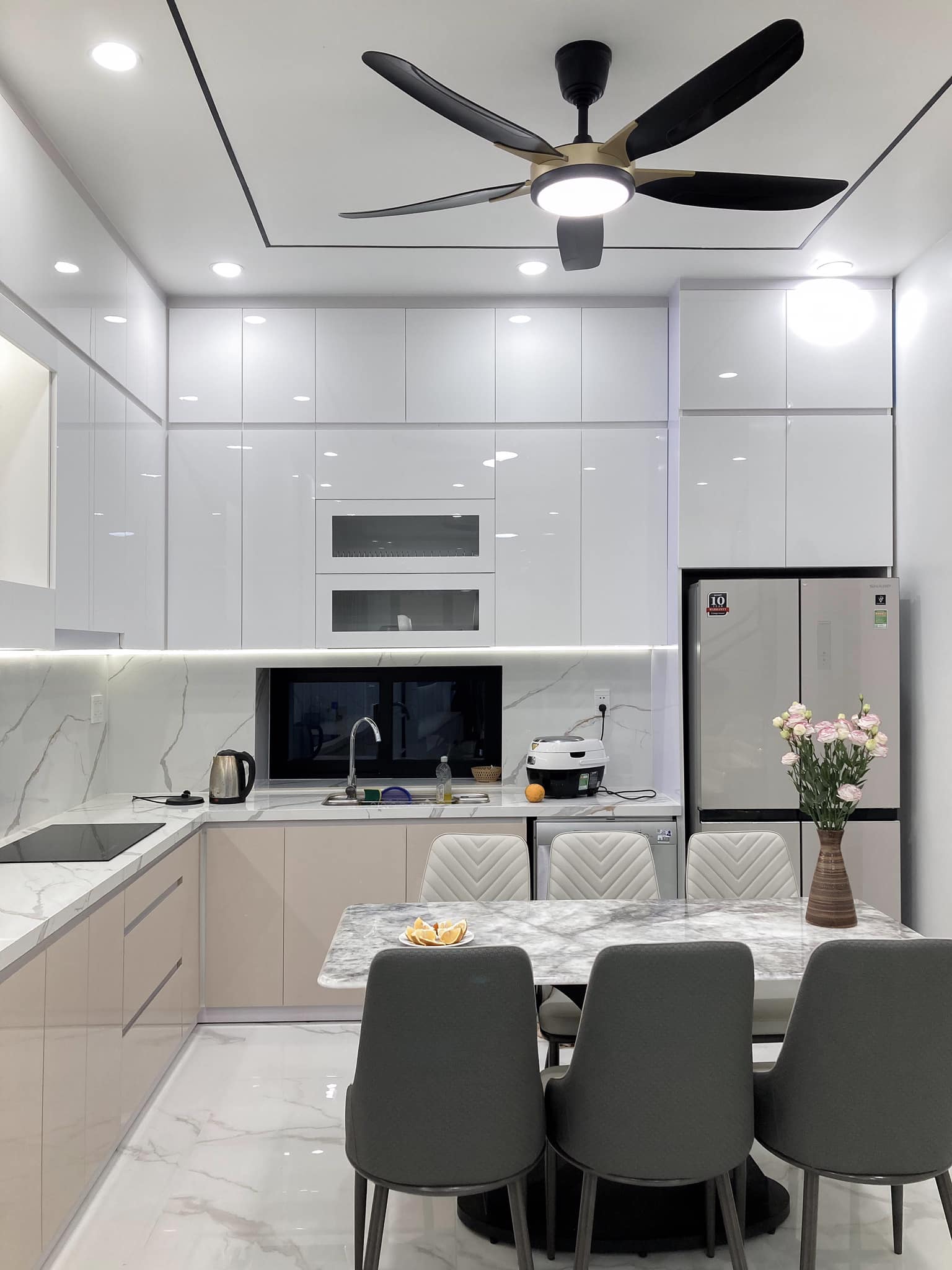 Thiết kế nội thất phòng bếp 