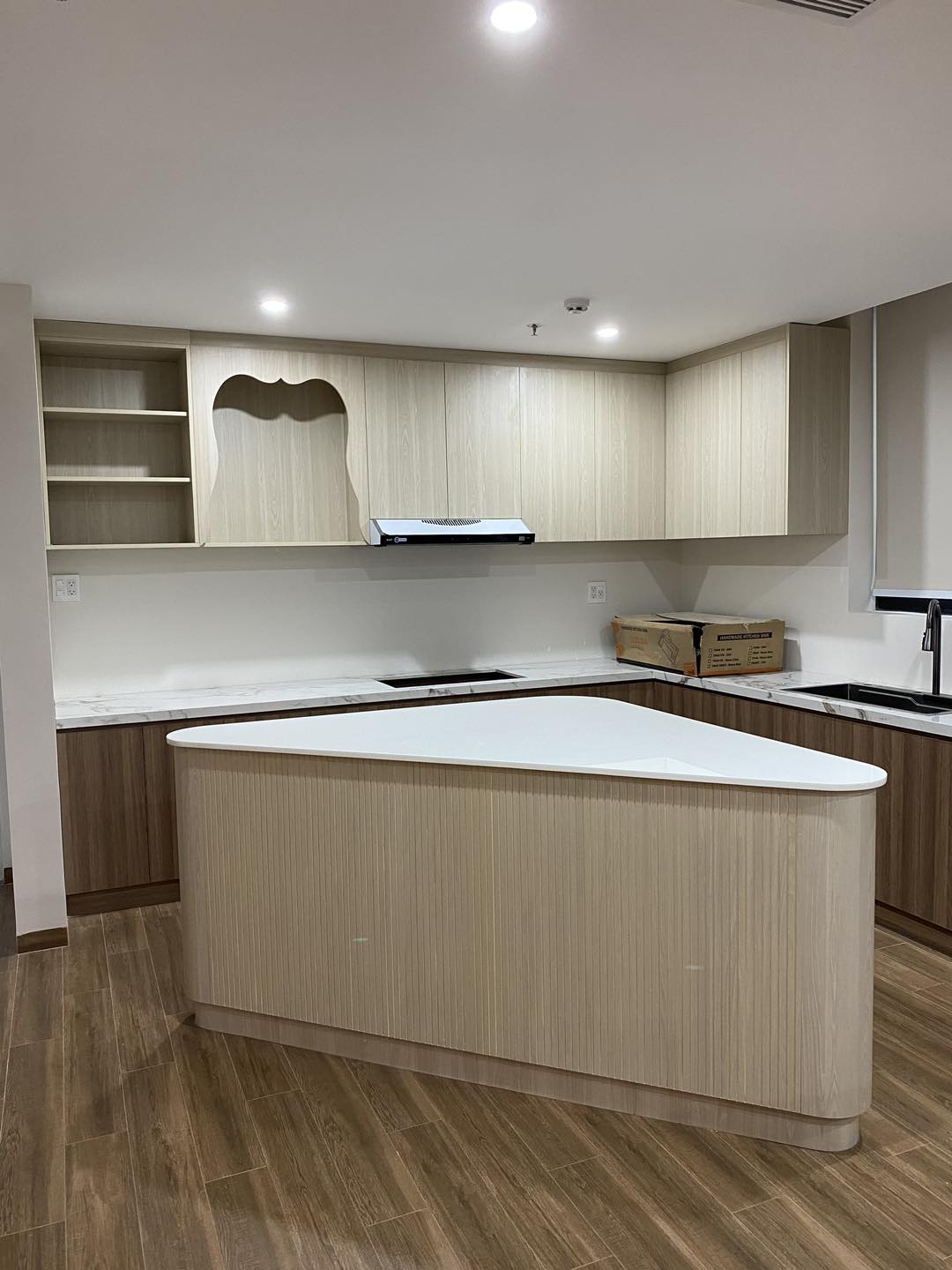 Thi công hoàn thiện tủ bếp 