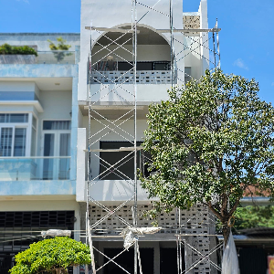 Thi công xây nhà hiện đại