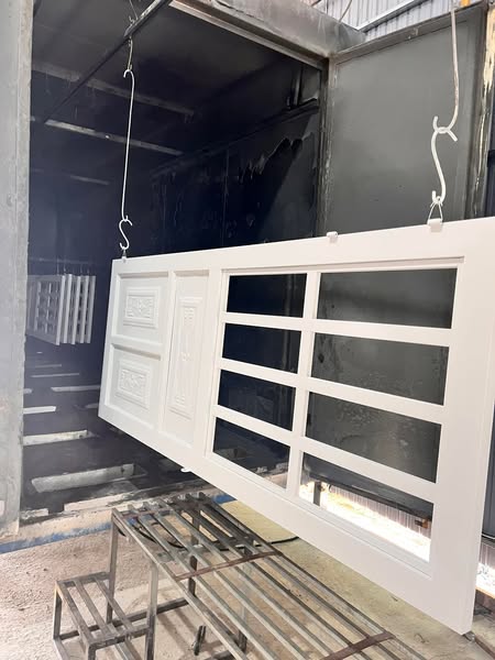 Hoàn thiện sơn gia công sơn tĩnh điện