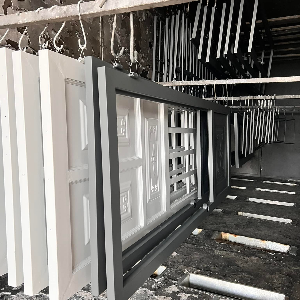 Thi công sơn tĩnh điện cửa sắt 